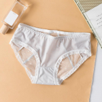 Jaapani l&auml;bipaistvad t&uuml;drukute &otilde;&otilde;nsad alusp&uuml;ksid, v&auml;ikesed v&auml;rsked ristv&otilde;rgust alusp&uuml;ksid, naiste pitsilised p&uuml;ksid, naiste p&uuml;ksid M beebi roosa v&auml;rv