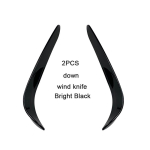 Auto Uus eesmine p&otilde;rkeraua eesmine udutulelatern Standard riba &otilde;hunoa trimm Mercedes-Benz C-klass W205 C200 C260 C43 AMG 2015 - Down Bright Black black