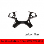 Mercedes-Benz C-klassi E-klassi W204 W212 2007-2013 ABS-i s&uuml;sinikkiust rooliratta dekoratiivkatte kleebisega autole B
