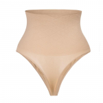 K&otilde;rge v&ouml;&ouml;kohaga Push Up Thong Alusp&uuml;ksid Naiste Tummy Control Panty Shaper Salendav aluspesu tagumikku t&otilde;stev k&otilde;htu kujundav l&uuml;hike kehavormija S beež
