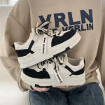 V&auml;ikesed kevad- ja s&uuml;gisjalatsid Naiste vaba aeg Paksu tallaga &otilde;pilaste v&auml;ikesed valged kingad Korea kingad Lamedad lauajalatsid Mood vabaajajalatsid naiste kingad 35