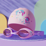 Kaitsev veekindel laste ujumism&uuml;ts, veniv &uuml;he suurusega reguleeritav + ujumisprillid