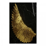 Golden Angel Wings Moodne l&otilde;uendikunst plakatid ja tr&uuml;kised Mood Luksuslikud tiivad maalid seinal Kunstpildid Kodukaunistus Cuadro 20x30cm no frame