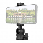 Panoraamne statiivipea kaamera kinnitusadapter Mini kuulpea 360 kraadi p&ouml;&ouml;ratav 10 kg/ 4,4 naela kandev&otilde;ime must