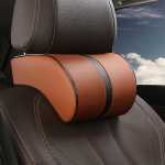 Autoistme kaelapadi auto nahk m&auml;luvaht massaažipadi istmepea kaela peatoe padjad reisi sisemus auto must