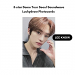 Stray Kids 5-STAR Dome Tour 2023 Souli erifotokaardid