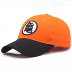 Kvaliteetne br&auml;ndi Anime Snapback Cap puuvillane pesapallim&uuml;ts meestele naistele hiphop isa m&uuml;ts Bone GUI ORANGE