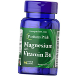 Magneesium vitamiiniga B6, Puritan's Pride 90 tab (36367254) 90tab