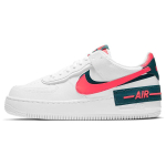 Nike Air Force 1 Shadow Valge P&auml;ikesepunane Naiste Tennised Tume-Sinakasroheline DB3902-100 38 white