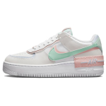 Nike Air Force 1 Shadow Valge Atmosphere Mint Naiste tossud Mint-Foam Football-Grey CI0919-117 36.5