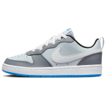 Nike Court Borough Low 2 SE GS Puhta plaatina fotosinised laste tossud hallvalge k&uuml;lmhall BQ5448-019 36 gray