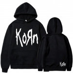 Korn Rock Band Letter Hoodie Unisex Naiste Hip Hop Harajuku Pusad Vaba aeg High Street Pusa S&uuml;gis Talv Unisex Pusad Unisex L