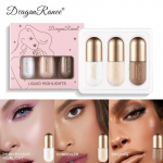 Dragon Ranee Highlight Repair Liquid Matte K&otilde;rgl&auml;ikega Liquid Repair Set Box Nasal Shadow Tears Gap Brighter Concealer 3pcs