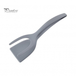 P&otilde;letusvastased silikoonist spaatlitangid Multifunktsionaalne toiduvalmistamist&ouml;&ouml;riist Ergonoomiline libisemisvastane k&auml;epide Toiduklamber kalaleivahamburgeri jaoks hall