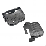 Jalgratta tagumine pedaal elektriline jalatoe libisemisvastased kerged kokkupandavad istme jalatoe pedaalid 11.8cmx9.8cm