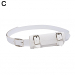 PU Nahast V&ouml;&ouml; Katanale V&ouml;&ouml; Demon Slayer V&ouml;&ouml; V&ouml;&ouml;rihm V&ouml;&ouml; Holster Tupp M&otilde;&otilde;k V&ouml;&ouml;koht D6S5 white-110cm