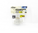 Omanik STBL-66 TN 4X Treble Hook Odrata raskeveokite suurus 3/0 (9451)