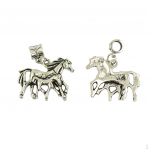 10 Pieces Mother & Horse charms Fit