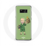 Coque pour Samsung Galaxy S8 plus One piece Manga Roronoa Zoro