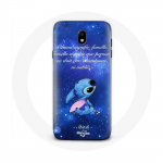 &Uuml;mbris Samsung Galaxy J5 2017 Stitch Ohana Quote jaoks