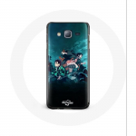 &Uuml;mbris Samsung Galaxy A3 Demon Slayer Manga Tanjiro ja Nezuko jaoks