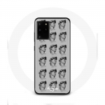 Halli taustaga &uuml;mbris Samsung Galaxy S11 Plus Statue jaoks