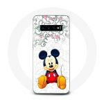 &Uuml;mbris Samsung Galaxy s10 edge Mickey Mouse'i lillede s&uuml;damete jaoks