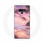 Samsung Galaxy Note 9 &uuml;mbrise p&auml;ikeseloojangu taust