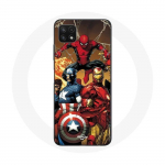 &Uuml;mbris Samsung Galaxy A22 5G Avengers Invaders iidsetele s&otilde;duritele