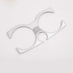 Car Interior Center Control water cup holder decorative cover trim sequins for BMW 5 Series G30 2017-2018 h&otilde;be