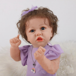 55 cm pestav elutruu pehme k&auml;sitsi maalitud simulatsioon Baby Reborn Doll Lapsed saadavad m&auml;ngunuku Boy