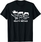 Funny Chemistry Heavy Metals Unisex T-s&auml;rk S