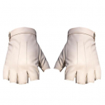 1 paar kunstnahast kindaid pools&otilde;rmedega siledad veekindlad reguleeritav ranne &uuml;hev&auml;rvilised unisex-s&otilde;idukid &otilde;uespordiks Halloweeni kindad, cosplay kost&uuml;&uuml;m must