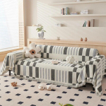 P&otilde;hjamaade &Uuml;hev&auml;rviline Suvine Jahe Diivanikate Diivanir&auml;tik Kassi Kriimustusvastane T&auml;iskate Diivanite Tekk Libisemiskindel Lemmiklooma Laste Diivanir&auml;tik 180x130cm gray