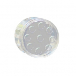 Lillehoidja Vastupidav spiraalne Ikebana varrehoidja L&auml;bipaistev lilleseadealus Korduvkasutatav lillev&otilde;re vaasi jaoks S puhas