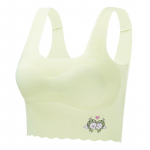 T&uuml;drukute aluspesu, arendav t&uuml;drukute laste rinnahoidja, &otilde;pilasvest, suvine latekspadjaga laste vestid one size valge