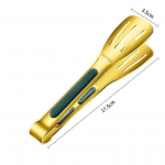 1tk 17/23/28cm libisemiskindlast roostevabast terasest k&ouml;&ouml;gitoidutangid Grill-lihaleivaklamber Grillklamber Toiduvalmistamise tarvikud V&auml;ligrilli klamber Gold-s