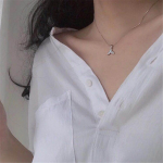 Dolphin Tail Choker kaelakee naiste t&uuml;drukute pidu ehted kingitus ripats rangluu kett kuld