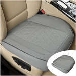 Nahast autoistme kate, automaatne eesmine alumine istme kate Luksuslik autoistme libisemisvastane veekindel padjakate hoiutaskuga, enamiku autode jaoks, beež