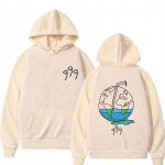 Uus R&auml;ppar Juice Wrld Printed Hoodie Couple Y2k Hoodie Hip Hop Street kapuutsiga pusa Pullover Unisex spordir&otilde;ivad S
