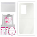 apgo MATTE Protective Skin Sticker for the back compatible with Huawei P40 Pro Plus, Wrap Film, Hydrogel Film, Flexible, Soft TPU with positioning lay