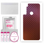 apgo skin sticker film foil vinyl for the BACK compatible with Motorola One Fusion Plus, scratch-resistant, easy to install - Carbon Chameleon CAKA5