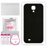 apgo Protective Skin Sticker for the back compatible with Samsung Galaxy S4 i9500, Wrap Film, Foil, Vinyl - Pattern Matrix