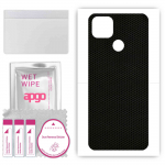 apgo Protective Skin Sticker for the back compatible with Motorola Moto G9 Power, Wrap Film, Foil, Vinyl - Pattern Matrix