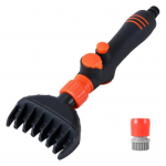 Ujumisbasseini kassetifiltri puhasti k&auml;epidemega &Uuml;he klahviga k&auml;ivitusmullivann SPA veefiltri puhastusvooliku kinnitust&ouml;&ouml;riist must