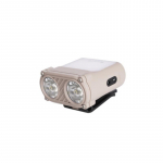 1200MAH Kahe valgusvihuga m&uuml;tsiklambri kork, mini-LED esilaterna andur Esituli USB Laetav reguleeritava nurgaga matka esilaterna t&ouml;&ouml;tuled 1200MAH roheline