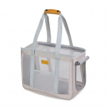 Hingav kaasaskantav kassikott Oxfordi riidest lemmikloomakott Kaasaskantav kassi kott Multifunktsionaalne kokkupandav diagonaalne kassikott roosa