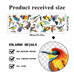 Magpie Birds Oksad Seinakleebised diivanile Magamistoa Taustaseinad Kaunistus Klaasaknad Kokkup&otilde;rkevastased isekleepuvad vin&uuml;&uuml;lkleebised 30x90cm mitmev&auml;rviline