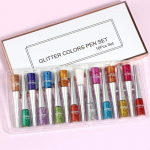 16 v&auml;rvi Glitter Eyeliner Set Eyeliners Eye Shadow Liquid