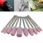 10 tk 1/8-tollise minivarrega abrasiivselt kinnitatud kivist poleerimiskettaga p&ouml;&ouml;rlevad t&ouml;&ouml;riistad